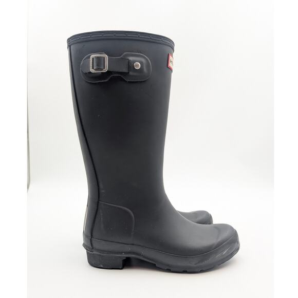 Hunter Original Kids Wellington Boots Closed Toe Waterproof Size USB1/G2 EU32 - Picture 3 of 10